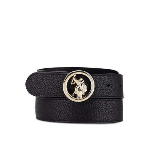Pasek U.S. Polo Assn. AIUXT2336WVP Czarny ze sklepu eobuwie.pl w kategorii Paski damskie - zdjęcie 182070566