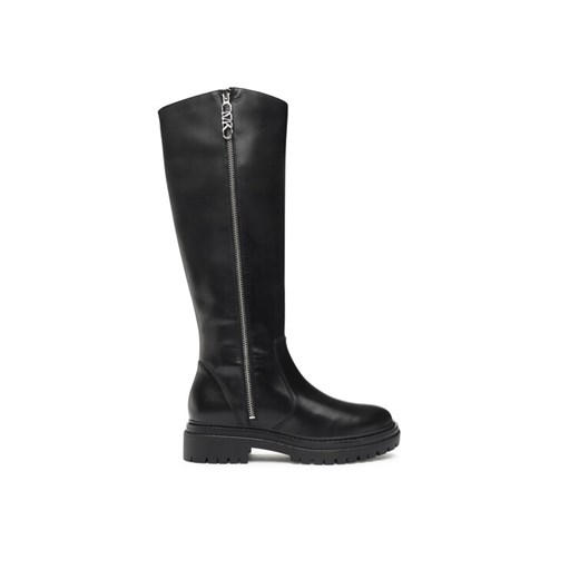 Kozaki MICHAEL Michael Kors Regan 40F3RGFB5L Czarny ze sklepu eobuwie.pl w kategorii Kozaki damskie - zdjęcie 182070587