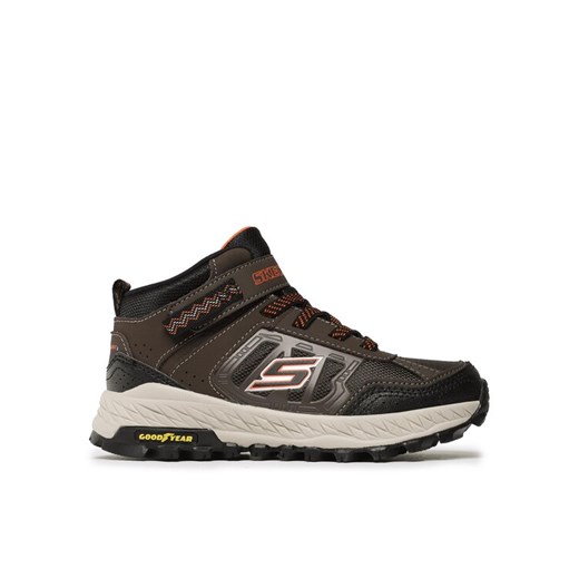Sneakersy Skechers Trekor 403712L/CHBK Brązowy ze sklepu eobuwie.pl w kategorii Buty zimowe dziecięce - zdjęcie 182070648