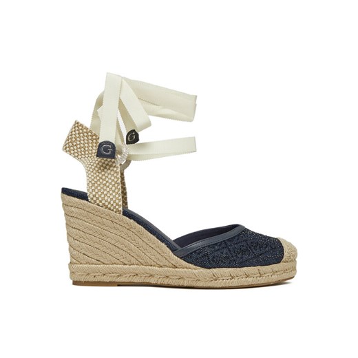 Espadryle Guess FLJCRN DEN04 Granatowy ze sklepu eobuwie.pl w kategorii Espadryle damskie - zdjęcie 182070749