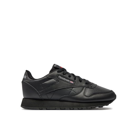 Sneakersy Reebok Classic Leather GZ6094 Czarny ze sklepu eobuwie.pl w kategorii Buty sportowe dziecięce - zdjęcie 182070868