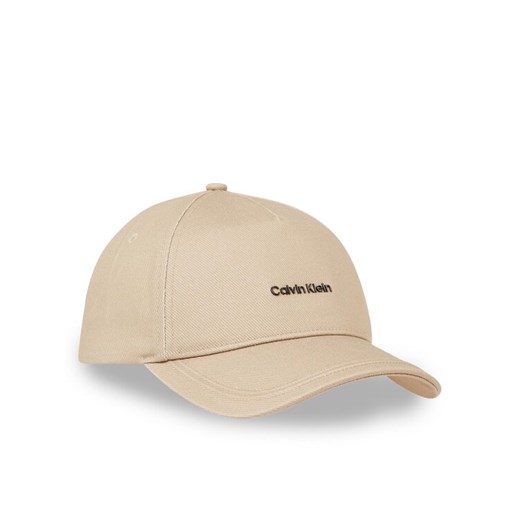 Czapka z daszkiem Calvin Klein Metal Lettering Bb Cap K50K511999 Beżowy ze sklepu eobuwie.pl w kategorii Czapki z daszkiem męskie - zdjęcie 182071088
