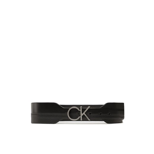 Pasek Damski Calvin Klein Re-Lock Mix Waist Belt 50Mm K60K610790 Czarny Calvin Klein 90 eobuwie.pl