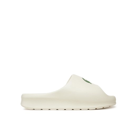 Klapki Lacoste 7-48CFA0022 Biały ze sklepu eobuwie.pl w kategorii Klapki damskie - zdjęcie 182071297
