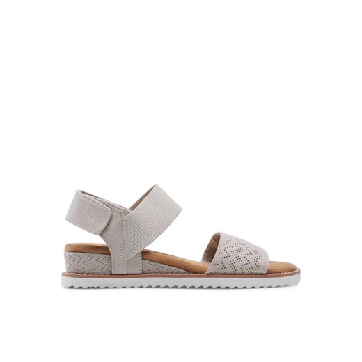 Sandały Skechers BOBS Desert Kiss 31440/OFWT Beżowy ze sklepu eobuwie.pl w kategorii Sandały damskie - zdjęcie 182071327