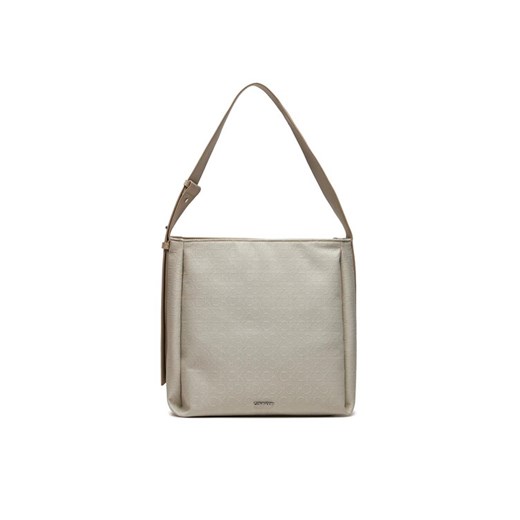 Torebka Calvin Klein Gracie K60K611663 Beżowy Calvin Klein 00 eobuwie.pl