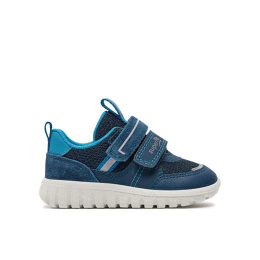 Sneakersy Superfit 1-006203-8040 M Niebieski ze sklepu eobuwie.pl w kategorii Buty sportowe dziecięce - zdjęcie 182071518