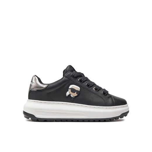 Sneakersy KARL LAGERFELD KL67530 Czarny ze sklepu eobuwie.pl w kategorii Buty sportowe damskie - zdjęcie 182071566