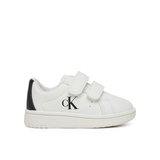 Sneakersy Calvin Klein Jeans Low Cut Lace Velcro Sneaker V1X9-82080-1355 M Biały ze sklepu eobuwie.pl w kategorii Buty sportowe dziecięce - zdjęcie 182071627