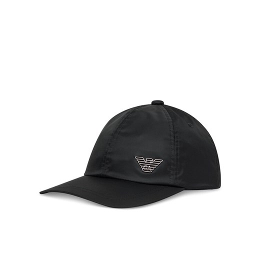 Czapka z daszkiem Emporio Armani EM001962 AF13454 UC001 Czarny ze sklepu eobuwie.pl w kategorii Czapki z daszkiem damskie - zdjęcie 182071638