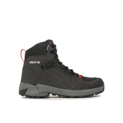 Trekkingi Alpina Tacker Mid 627D-2 Czarny ze sklepu eobuwie.pl w kategorii Buty trekkingowe damskie - zdjęcie 182071677