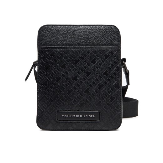 Saszetka Tommy Hilfiger Th Monogram Mini Preporter AM0AM13210 Czarny Tommy Hilfiger 00 eobuwie.pl
