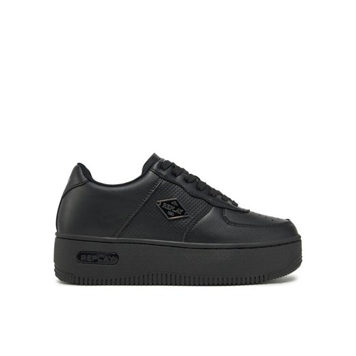 Sneakersy REPLAY GWZ5O.000.C0018S Czarny ze sklepu eobuwie.pl w kategorii Buty sportowe damskie - zdjęcie 182071787