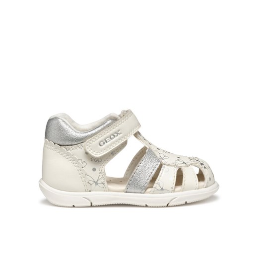 Sandały Geox B Sandal Zapito B556FA 000BC C0007 Biały ze sklepu eobuwie.pl w kategorii Sandały dziecięce - zdjęcie 182071816