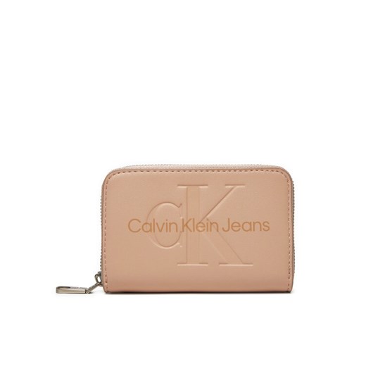 Mały Portfel Damski Calvin Klein Jeans Zip Around Mono K60K612255 Kolorowy ze sklepu eobuwie.pl w kategorii Portfele damskie - zdjęcie 182071956