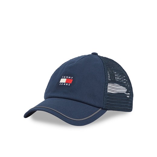Czapka z daszkiem Tommy Jeans Tjm Heritage Trucker Cap AM0AM13287 Granatowy ze sklepu eobuwie.pl w kategorii Czapki z daszkiem męskie - zdjęcie 182071998