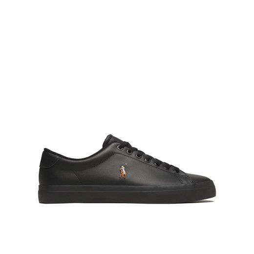 Sneakersy Polo Ralph Lauren Longwood 816884372002 Czarny ze sklepu eobuwie.pl w kategorii Trampki męskie - zdjęcie 182072009