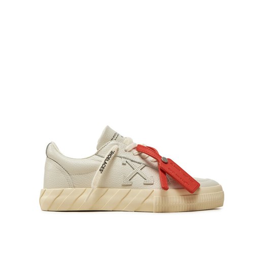 Sneakersy Off-White OWIA272F23LEA0010303 Écru ze sklepu eobuwie.pl w kategorii Buty sportowe damskie - zdjęcie 182072128