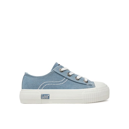 Trampki Lee ISLA C LOW JR 50251058.73G Niebieski ze sklepu eobuwie.pl w kategorii Trampki dziecięce - zdjęcie 182072139