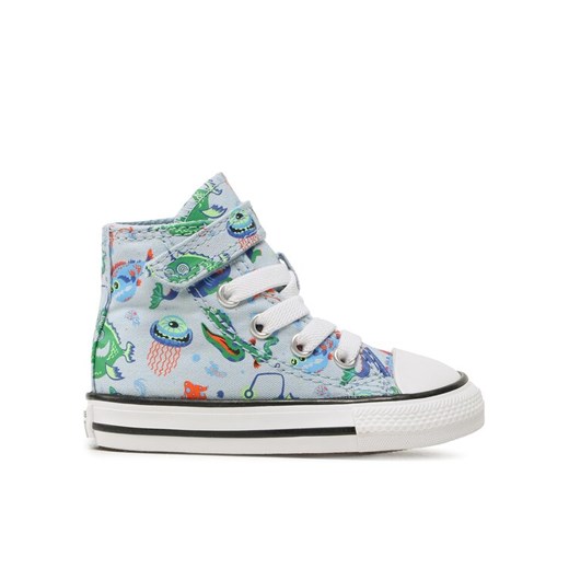 Trampki Converse Chuck Taylor All Star 1V A03594C Niebieski ze sklepu eobuwie.pl w kategorii Trampki dziecięce - zdjęcie 182072206