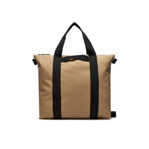 Torba Rains Tote Bag W3 14150 Beżowy ze sklepu eobuwie.pl w kategorii Torby podróżne - zdjęcie 182072287