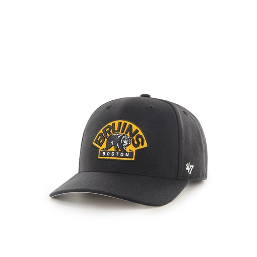 Czapka z daszkiem 47 Brand NHL Boston Bruins H-CLZOE01WBP Czarny ze sklepu eobuwie.pl w kategorii Czapki z daszkiem męskie - zdjęcie 182072345