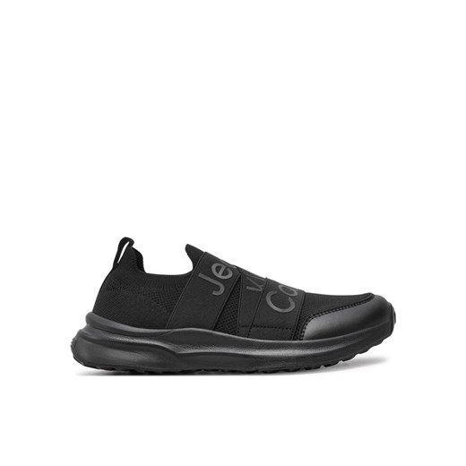 Sneakersy Calvin Klein V3X9-81082-0308 S Czarny ze sklepu eobuwie.pl w kategorii Buty sportowe dziecięce - zdjęcie 182072379
