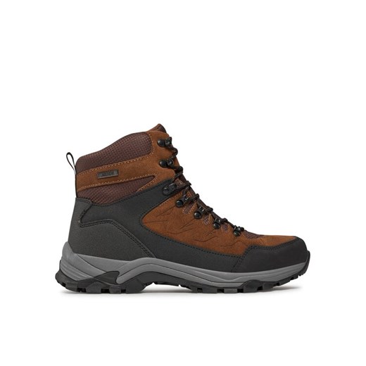 Trapery Whistler Detion Outdoor Leather Boot WP W204389 Szary ze sklepu eobuwie.pl w kategorii Buty trekkingowe męskie - zdjęcie 182072415