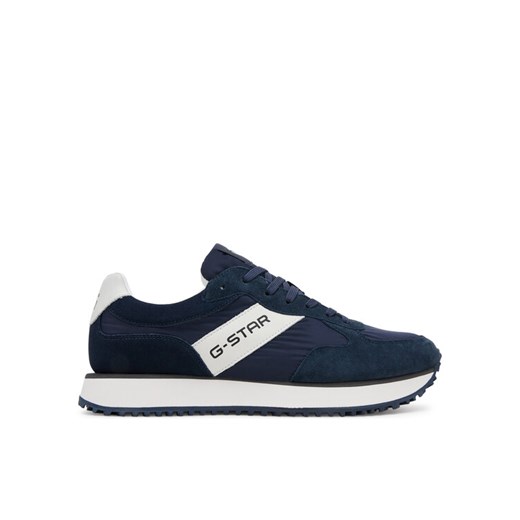 Sneakersy G-Star Raw XAVIER-01-WE Granatowy ze sklepu eobuwie.pl w kategorii Buty sportowe męskie - zdjęcie 182072416