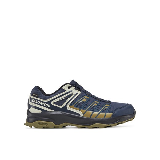 Trekkingi Salomon Extegra Gore-Tex L47799800 Szary ze sklepu eobuwie.pl w kategorii Buty trekkingowe męskie - zdjęcie 182072446