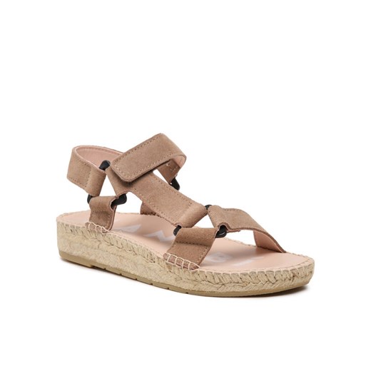 Espadryle Manebi Hiking Sandals W 1.9 JH Beżowy ze sklepu eobuwie.pl w kategorii Espadryle damskie - zdjęcie 182072467