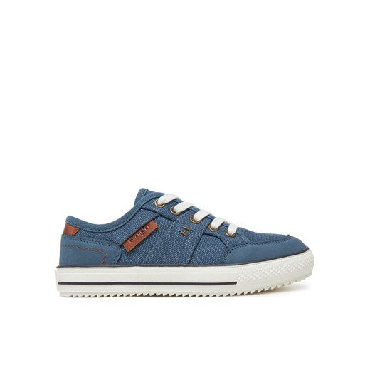 Sneakersy Wrangler COOTER C LOW JR 20251085.23H Niebieski ze sklepu eobuwie.pl w kategorii Buty sportowe dziecięce - zdjęcie 182072496