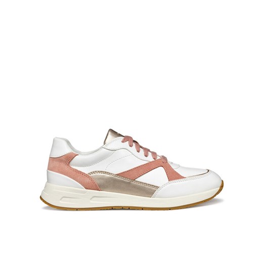 Sneakersy Geox Prometya D46NQA 05422 C1Z7Q Biały ze sklepu eobuwie.pl w kategorii Buty sportowe damskie - zdjęcie 182072498