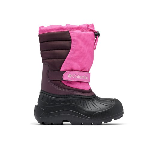 Śniegowce Columbia Youth Powderbug Snowlite 2078921 Różowy ze sklepu eobuwie.pl w kategorii Buty zimowe dziecięce - zdjęcie 182072527