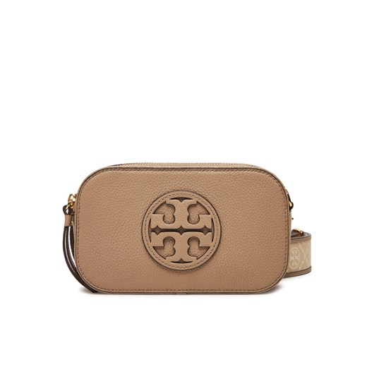 Torebka Tory Burch 171955 Beżowy ze sklepu eobuwie.pl w kategorii Listonoszki - zdjęcie 182072586