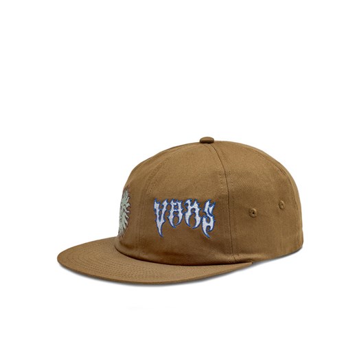 Czapka z daszkiem Vans Sunface Jockey VN000GKACR61 Brązowy ze sklepu eobuwie.pl w kategorii Czapki z daszkiem damskie - zdjęcie 182072628