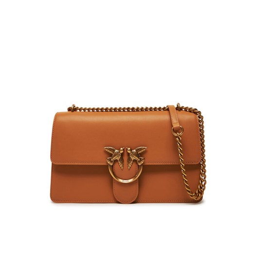 Torebka PINKO Love One Classic Dc PE 25 PCPL 100941 A0F1 Brązowy ze sklepu eobuwie.pl w kategorii Kopertówki - zdjęcie 182072769