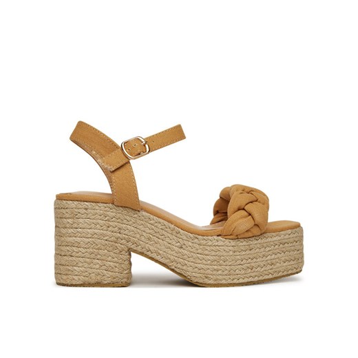 Espadryle DeeZee XFV20019-09 Beżowy ze sklepu eobuwie.pl w kategorii Espadryle damskie - zdjęcie 182072785