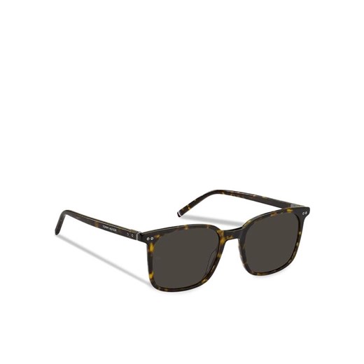 Okulary przeciwsłoneczne Tommy Hilfiger 1938/S 205369 Brązowy ze sklepu eobuwie.pl w kategorii Okulary przeciwsłoneczne męskie - zdjęcie 182072805