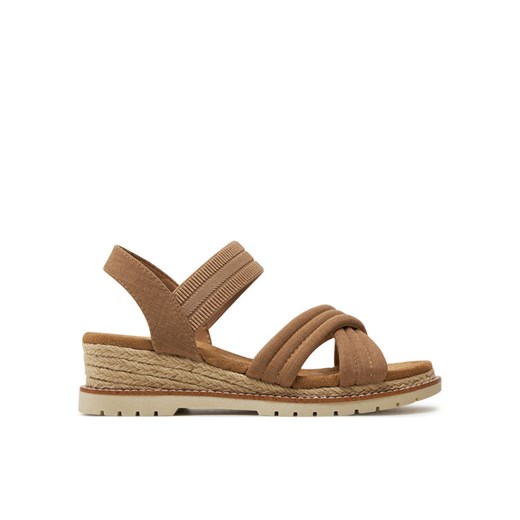 Espadryle Skechers Desert Chill-Sweet Crossing 114685/TAN Brązowy ze sklepu eobuwie.pl w kategorii Sandały damskie - zdjęcie 182072815
