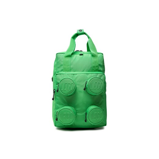 Plecak LEGO Brick 2X2 Backpack 20205-0037 Zielony ze sklepu eobuwie.pl w kategorii Plecaki dla dzieci - zdjęcie 182072928