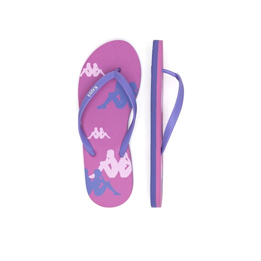 Japonki Kappa 351C24W Pink Fuchsia - Violet Lavander - Pink Rose Kolorowy ze sklepu eobuwie.pl w kategorii Klapki damskie - zdjęcie 182072949