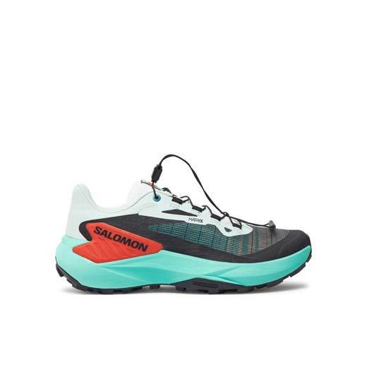 Buty do biegania Salomon Genesis L47588800 Zielony ze sklepu eobuwie.pl w kategorii Buty sportowe damskie - zdjęcie 182072965