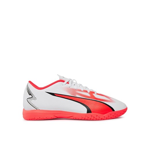 Buty do piłki nożnej Puma Ultra Play It 107529 01 Biały ze sklepu eobuwie.pl w kategorii Buty sportowe męskie - zdjęcie 182072969