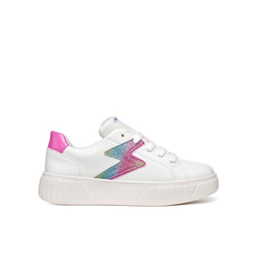 Sneakersy Geox J Mikiroshi J45DVA 0BCQD C0653 S Biały ze sklepu eobuwie.pl w kategorii Buty sportowe dziecięce - zdjęcie 182072999