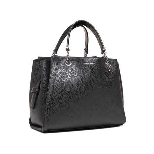 Torebka Emporio Armani Y3D159 YFN6E 88197 Czarny ze sklepu eobuwie.pl w kategorii Kuferki - zdjęcie 182073018