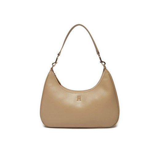 Torebka Tommy Hilfiger AW0AW16463 Beżowy ze sklepu eobuwie.pl w kategorii Torebki damskie - zdjęcie 182073056