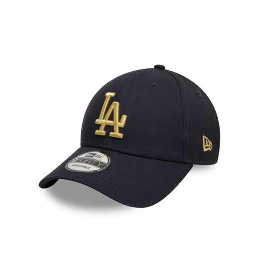Czapka z daszkiem New Era LA Dodgers Metallic 9FORTY 60595193 Granatowy ze sklepu eobuwie.pl w kategorii Czapki z daszkiem damskie - zdjęcie 182073079