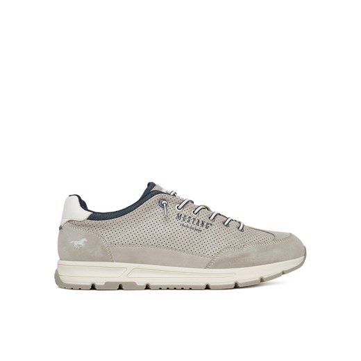 Sneakersy Mustang 4195-302 Szary ze sklepu eobuwie.pl w kategorii Buty sportowe męskie - zdjęcie 182073177