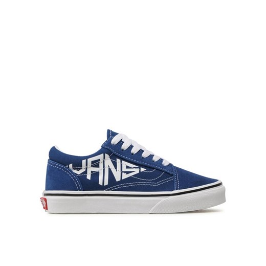 Tenisówki Vans Old Skool VN0A7Q5F7WM1 Granatowy ze sklepu eobuwie.pl w kategorii Trampki dziecięce - zdjęcie 182073326
